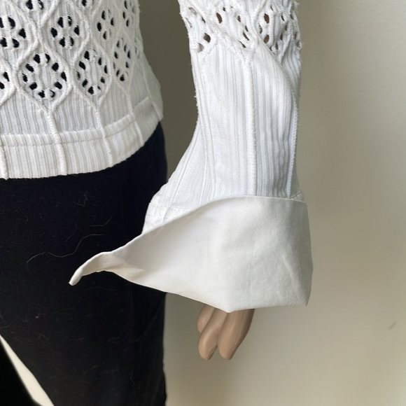 Anne Fontaine top white button front Carole - Picture 2 of 12